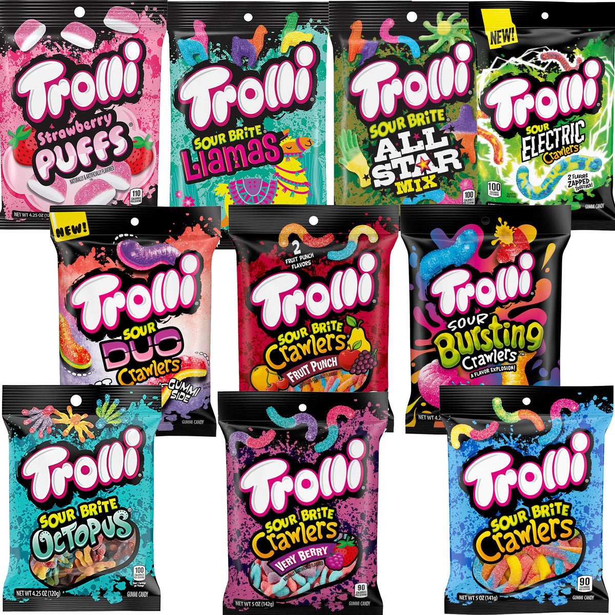 Trolli Gummies, Various Flavors – Snack Crackle Shop