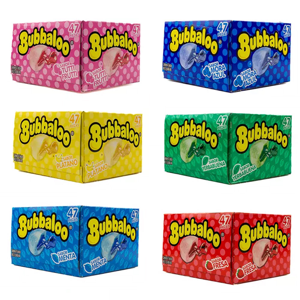 Bubbaloo Gum (Mexico) – Snack Crackle Shop